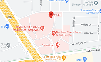Map of Texas Colon & Rectal Specialists–Grapevine