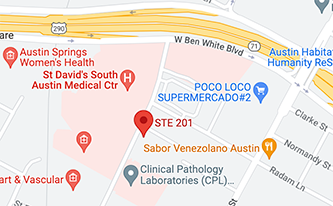 Map of Texas Colon & Rectal Specialists–Austin South