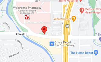 Map of Texas Colon & Rectal Specialists–Medical City Dallas