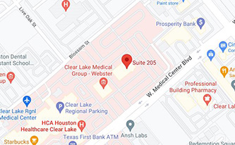 Map of Texas Colon & Rectal Specialists–Webster