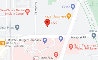 Map of Texas Colon & Rectal Specialists–Dallas Woodhill Medical Park