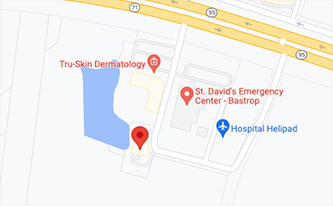 Map of Texas Colon & Rectal Specialists–Bastrop