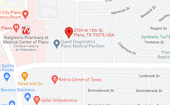 Map of Texas Colon & Rectal Specialists–Plano East